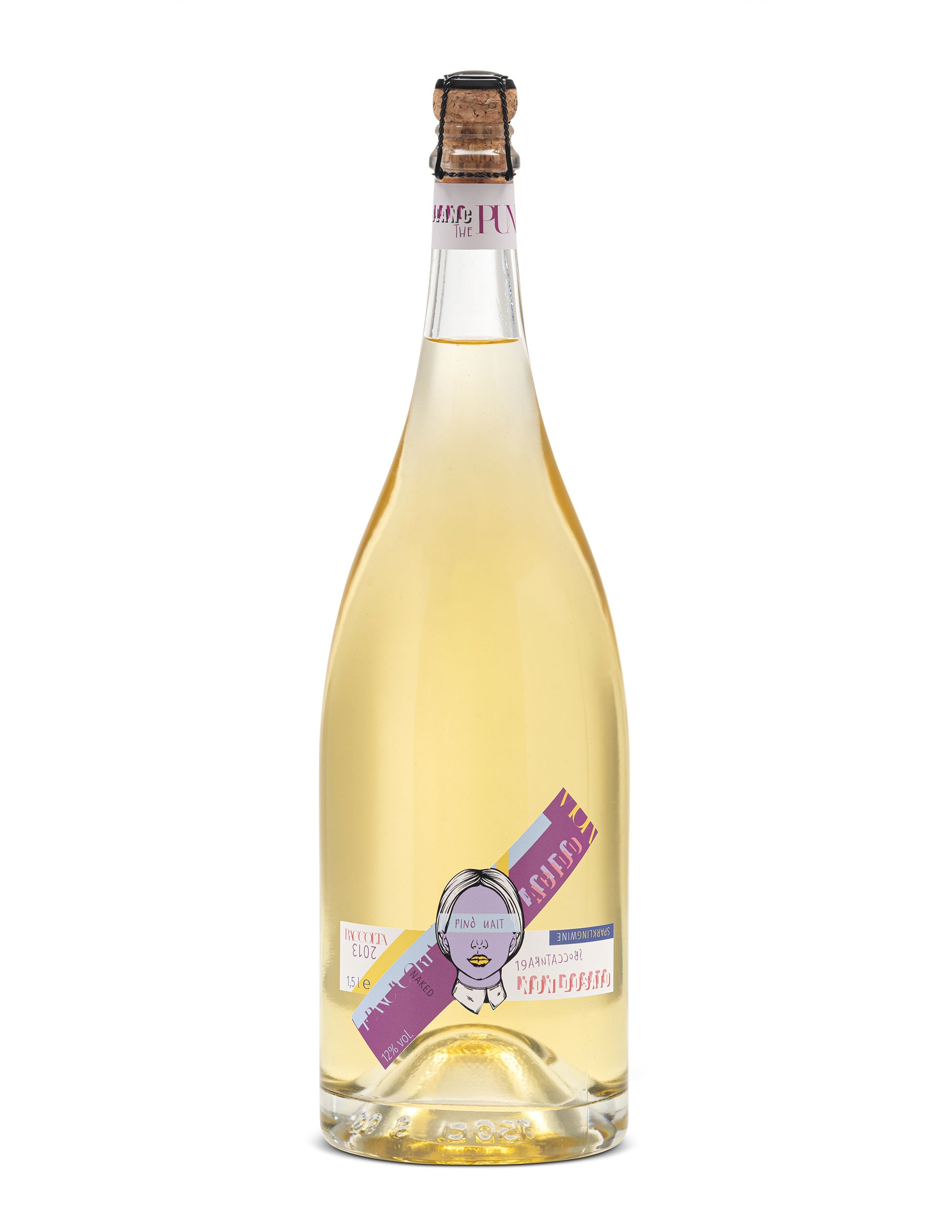 Franciacorta Magnum 1,50L Pinot Uait 2013</br>Pinot Bianco<br/>VinoHonesto